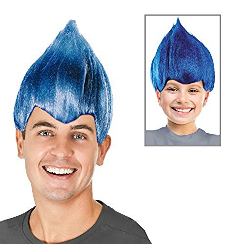 Troll Wig - #1 Quality Colorful Troll Costume Hair - 5 Colors Available - Cosplay Troll Wig