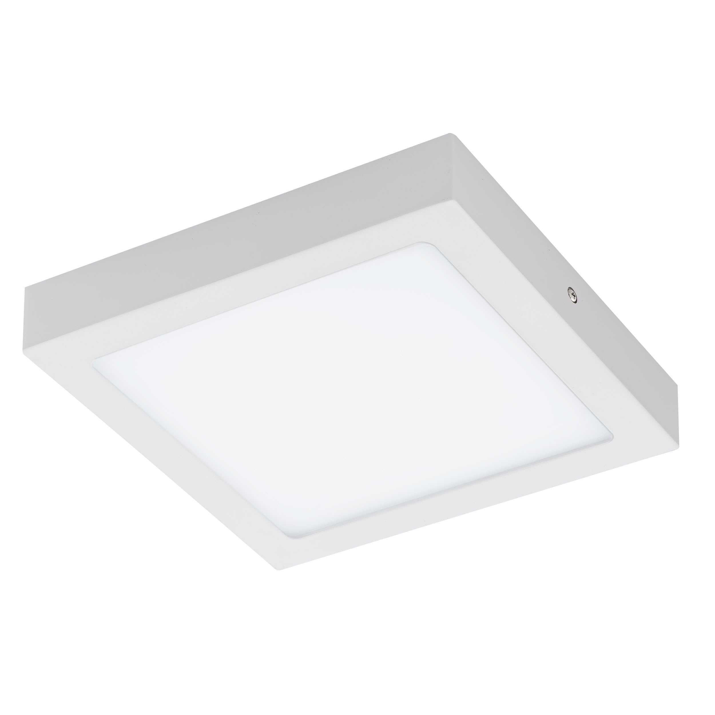 Eglo Connect LED Ceiling Light Fueva-C, Smart Home Ceiling lamp, Material: Metal Casting, Plastic, Colour: White, Dimensions: 22.5 x 22.5 cm, dimmable, Adjustable White Tones and Colours — image 1