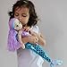 Snuggle Stuffs Blue/Purple Pearl Mermaid Plush Doll, 17