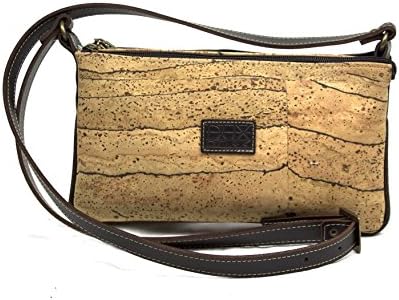 Cork Bag for Woman Cross Body by Dux Cork Design Genuine Premium Portuguese Cork Leather