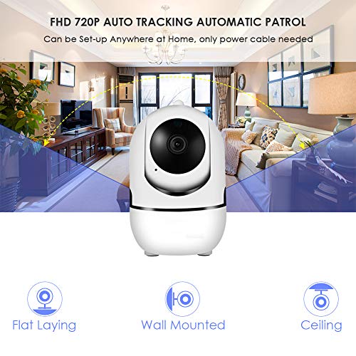 3 Monitor+Camera+Security+Auto+Tracking+Detection