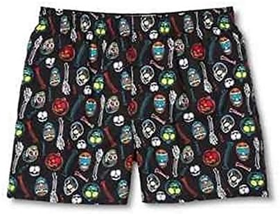 Mossimo Men's Boxers Men's Sugar Skulls &amp; Bones Halloween (Small)