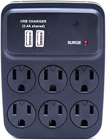 Mini Gadgets Bush Baby HD 1080P BB USB 6-Outlet Wall Charger WiFi Hidden Camera