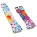 Woodln Silicone Wristband Bracelet Replacement Strap Band for Samsung Gear Fit 2 Fit2 SM-R360 Smartwatch (Painting)