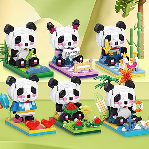 Myweyde Micro Mini Panda Building, Micro Mini Blocks Building Sets