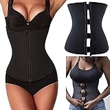 SUMEIYAN Elastic Waist Trainer Steel Boned Corset with Zipper and Hooks for Womens Weight Loss XS - 6XL …
