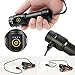 ACHICOO USB Rechargeable Bike Light Set, FREE LED Tail Light Included, Cree LED Super Bright Bicycle Headlight, Waterproof, Easy To Install for Kids Men Women Road Cycling Safety