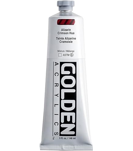 Golden Heavy Body Artist Acrylics - Quinacridone Violet, 2 Oz Tube - View #6