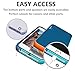 iPhone 5s / 5 / SE Case, LoHi Apple iPhone 5S Case [Dual Protection] Anti-Scratch Shockproof Bumper Case - Blue