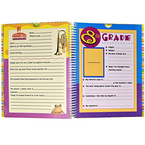 School Memory Book Album Keepsake Scrapbook Photo Kids Memories from