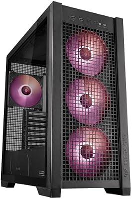 TUF Gaming GT302 ARGB Black Mid-Tower-ATX-Gehäuse | Schwarz