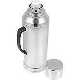 Healeved Thermal Bottle 1.89L Insulated Vacuum Flask Stainless Steel Water Kettle for Hot Cold Drinks Portable Warm Keeping Kettle for Home Office Travel