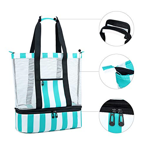 2 BLUBOON+Compartment+Insulated+Detachable+Turquoise
