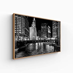 Canvas Wall Art for Living Room, Bedroom Building Framed Canvas Prints for Home Decoration Ready to Hang - 16x24 inches