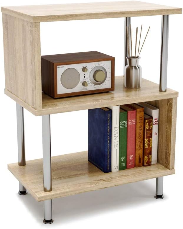Best small end table blonde wood