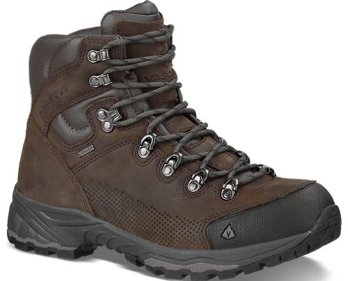Vasque Men's St. Elias Gore-Tex Backpacking Boot, Slate Brown/Beluga,9 M US