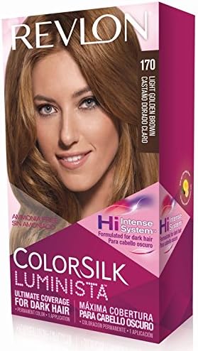 Revlon ColorSilk Luminista Haircolor, Light Golden Brown