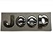 3D j e e p Emblem Sticker letter ABS Glossy black Front or Rear Emblem Nameplate Decal Boot Words for jeep Head Hood Logo Sticker Wrangler Grand Cherokee Liberty Compass
