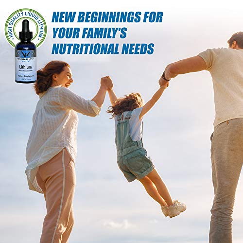 Lithium Supplements Ionic Lithium Chloride Liquid Mineral Drops