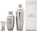 Trendy Bartender Cocktail Maestro's Deluxe Stainless Steel Shaker with Built-in Strainer Set: 12oz & 24oz and Double Jigger and Recipe eBook (Each 1)