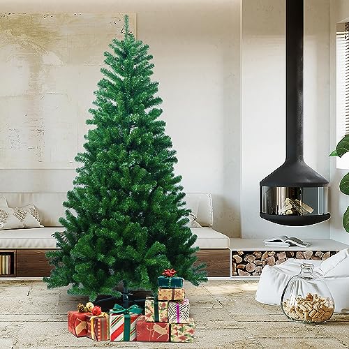 5ft Christmas Tree,Maylaviu Artificial Christmas Tree with Automatic