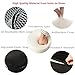 PROMIC Car Neck Pillow Memory Foam Headrest Pillow for Driving Car Seat - with Adjustable Elastic Straps & Washable Cover - Relieve Neck Pain and Muscle Tension