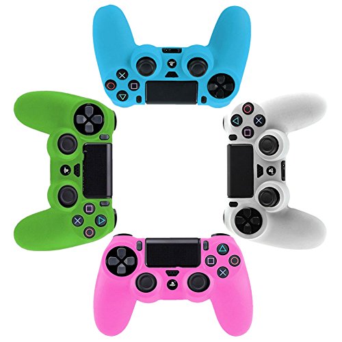 PlayStation4ControllerCase SlickBlue Glow in Dark Series Silicone