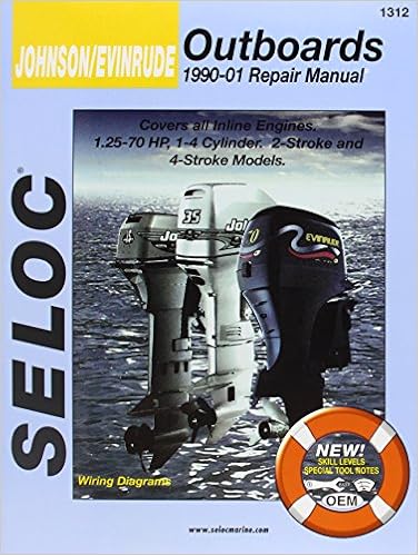 Johnson Evinrude Outboards All In Line Engines 2 4 Stroke 1990 01 Seloc S Johnson Evinrude Outboard Tune Up And Repair Manual Seloc 9780893300524 Amazon Com Books