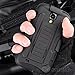 Cocomii Robot Belt Clip Holster Galaxy S4 Mini Case, Slim Thin Matte Kickstand Swivel Belt Clip Holster Reinforced Drop Protection Fashion Bumper Cover Compatible with Samsung Galaxy S4 Mini (Black)