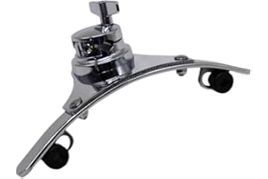 Luwecf Drum Suspension Rim Mount,Hardware Accessories,Practical Drum Hanger,Drum Kit Component,Tom Mount Drum Parts Replacements, 12 inch