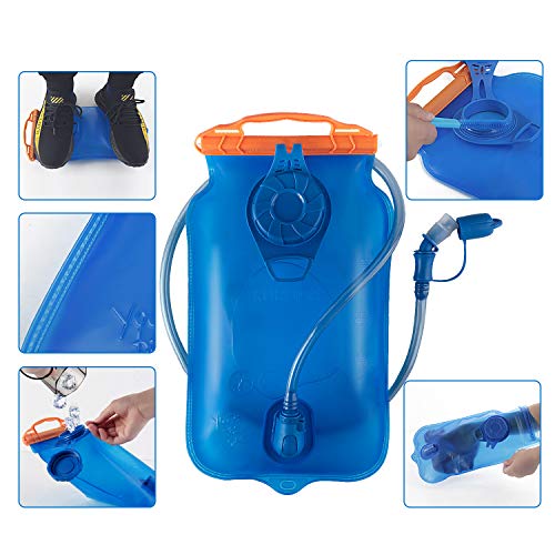 Jessfar Hydration Bladder 2 Liter For Backpack, PEVA Water Reservoir