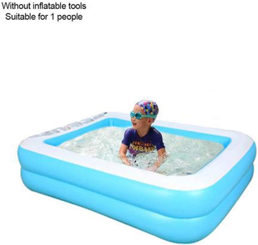 Family Inflatable Swimming Pool, Inflatable Lounge Pool for Baby, Kiddie, Kids, Adult, Outdoor, Garden, Backyard, Summer Water Party