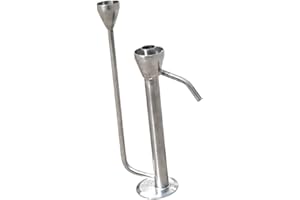 Stainless Steel Distiller Parrot for Whisky Liquor Making, 304 Steel, 34cm (13.4 inch) Height, Compatible with Most Standard 