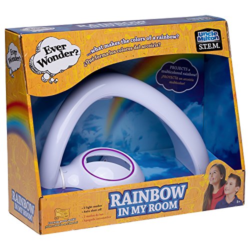 Uncle Milton Rainbow In My Room Rainbow Night Light Projector STEM