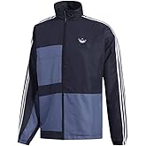 adidas Originals Men's Asymmetrical Track Jacket (S, Legend Ink/Tech Ink)
