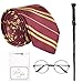 Besmon Wand Set Halloween Wands Set Include Wand Tie Eyeglass Packed with Gift Box and Gift Card, for Cosplay Party Costume Accessories for Dress Up Party