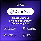 Wyze Security Plan - Cam Plus | 1 Camera | 1 Month