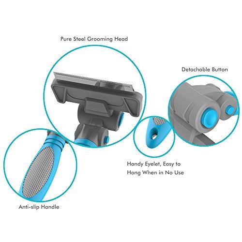 4 Grooming+Tool+ColPet+Dematting+Adjustable+Silicon