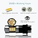ENDPAGE 3157 3155 3457 4157 White/Amber Switchback LED Bulb, 2-pack, Super Bright, 62-SMD with Projector Lens, Xenon White for Daytime Running Light/Parking Light, Yellow for Turn Signal Blinkers