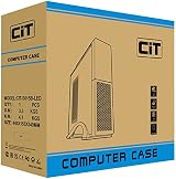 CiT S015B Micro-ATX Desktop PC Case RGB Rainbow Front Fan 300W PSU Black view 14