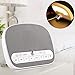 White Noise Machine, Sleep Sound Machine - Night Light - 8 Soothing Natural Sounds for Sleep Therapy, 4 Timer/Non-Stop Mode, USB Output, Memory Function, Relax for Baby, Adult, Traveler, Noise Maker