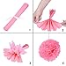 Fascola Pack of 12 Lavender Dark Purple White Paper Crafts Tissue Paper Honeycomb Balls Lanterns Paper Pom Poms Birthday Wedding Party Decoration