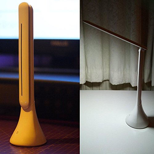 Desk Lamp Eye-care Table lamp 3-level Dimmer Touch-Sensitive Control Built-in Rechargeable 2000mA Lithium Battery Foldable 180 Angles Ajustable Portable