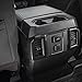 Voodonala Carbon Fiber Grain Rear Air Condition Outlet Vent Trim for Ford F150 2016 2017