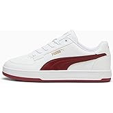 Puma - Mens Caven 2.0 Shoes, Color White/Intense Red/Gold, Size: 8.5 M US