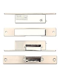 Modo narrow-type Electric huelga Lock para Home Office Puerta de madera, metal No Fallar Secure DC 12 V Control de Acceso