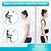 Aisprts Upper Back Support, Posture Corrector for Shoulder, Neck, Clavicle Pain Relief, Adjustable Full Back Brace (S)