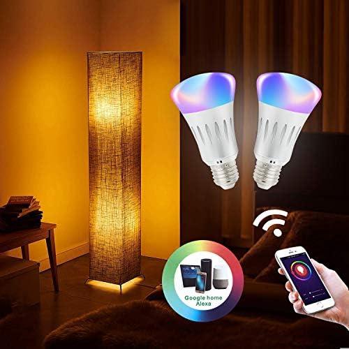 LVYUAN Floor Lamps Alexa WiFi Smart 61" Softlighting Home Minimalist