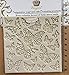 Anyana Fondant Impression Mats square fondant impression lace butterfly mould Silicone imprint mold Cake Decorating Supplies for Cupcake Wedding Cake topper Decoration