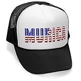 Murica Fourth of July USA - Retro Vintage Style Trucker Hat Cap